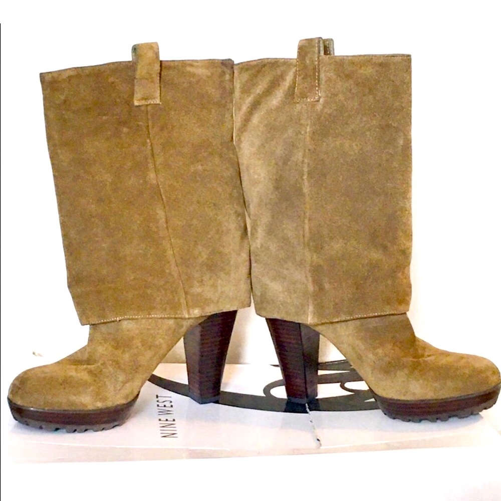 Nine West Damita Calf Bootie. Used twice. Excellent condition.